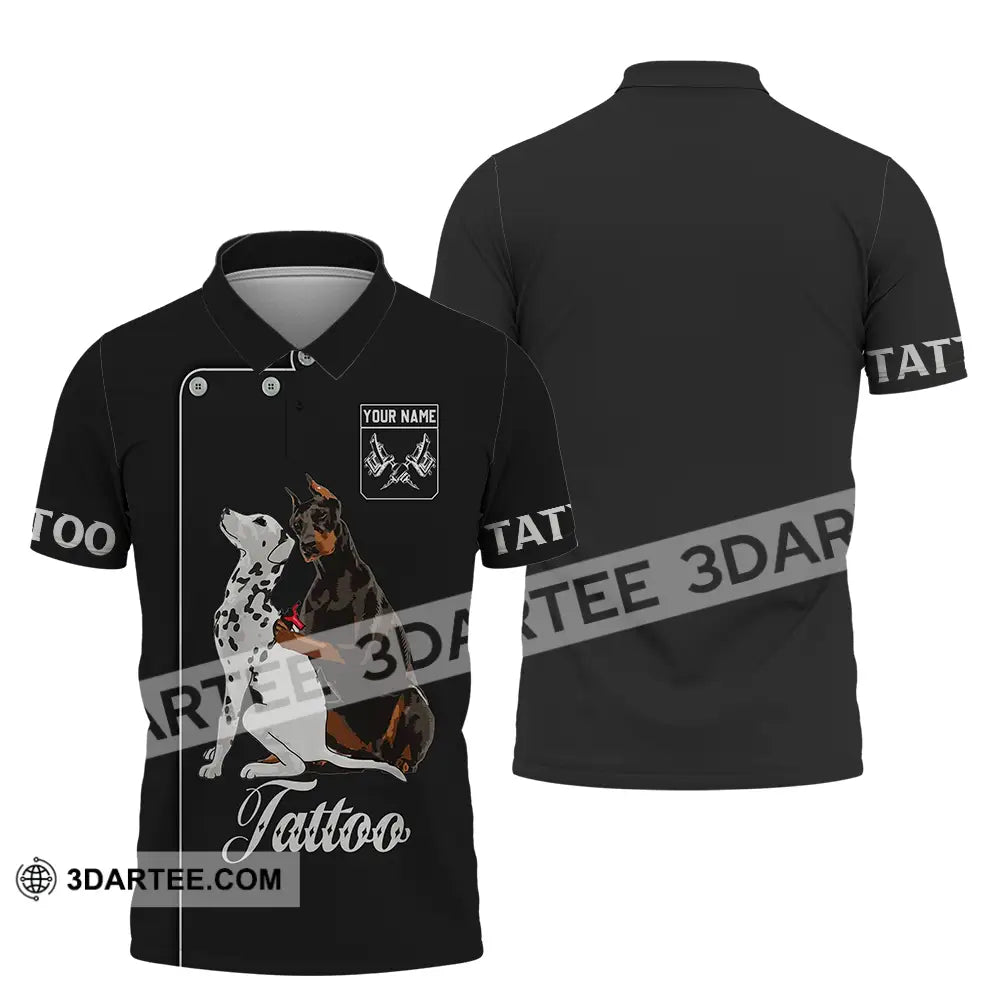 Unisex Shirt - Custom Name Tattoo Artist Polo / S T-Shirt