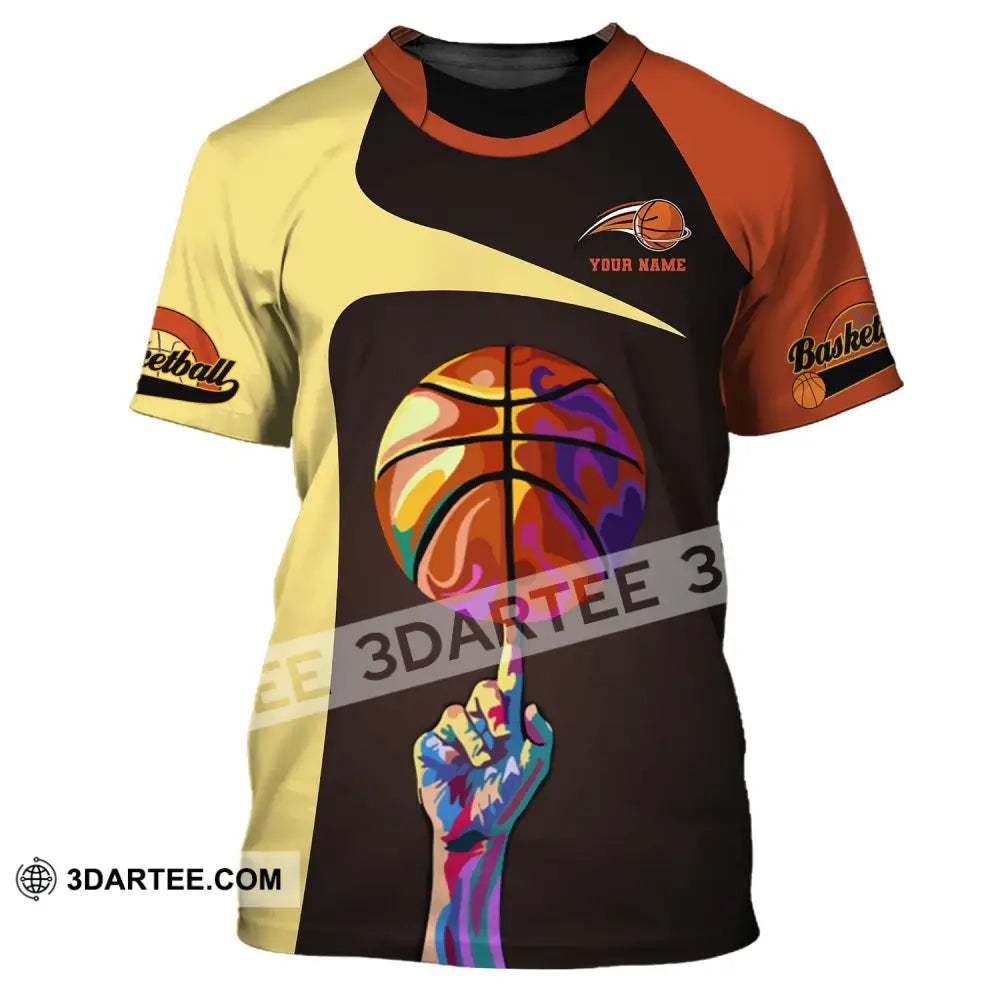 Unisex Shirt - Custom Name Team And Number T-Shirt Basketball Clothing / S T-Shirt