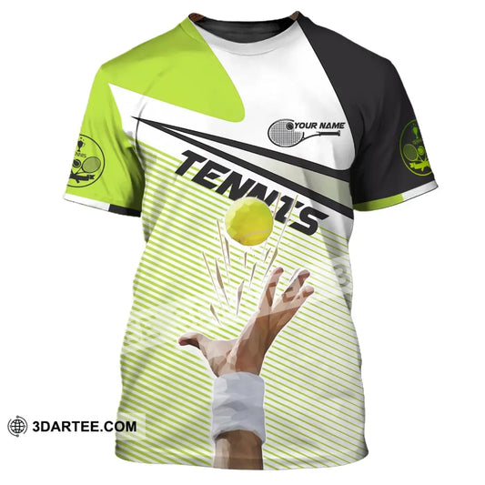 Unisex Shirt Custom Name Tennis T-Shirt For Club Gift Players / S