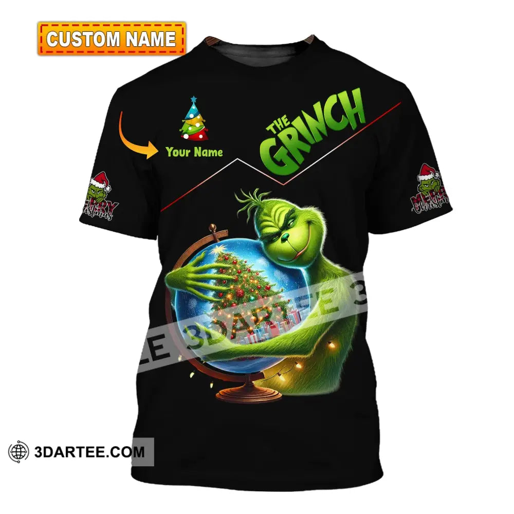 Unisex Shirt - Custom Name The Grinch T-Shirt