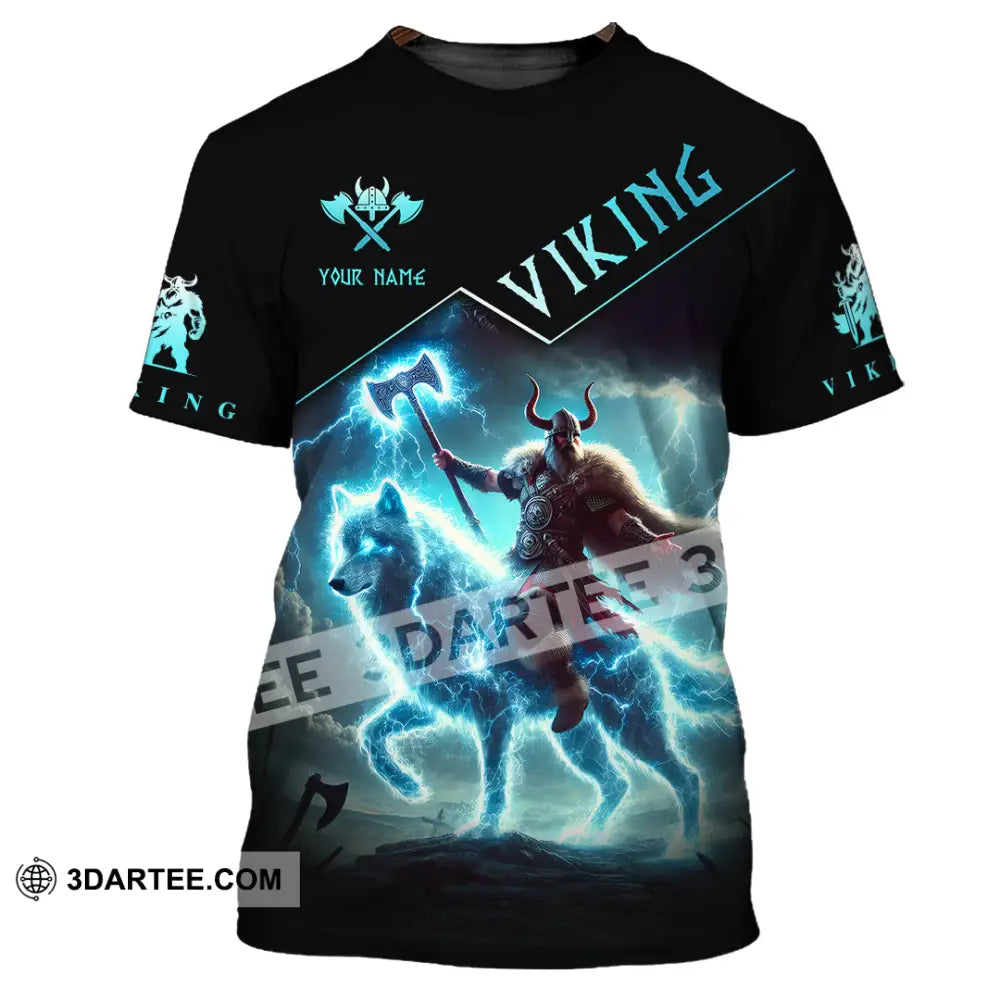 Unisex Shirt Custom Name Viking Game T-Shirt Gamer Gift / S T-Shirt