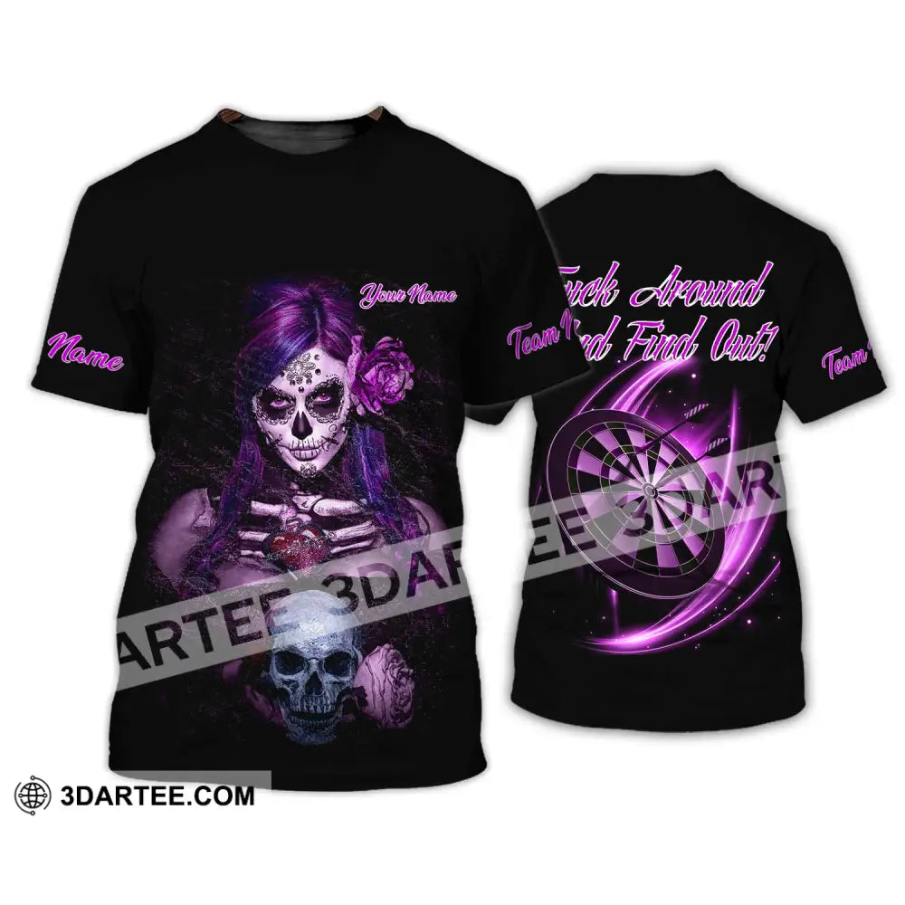 Unisex Shirt - Custom Name Witch Darts T-Shirt / S T-Shirt