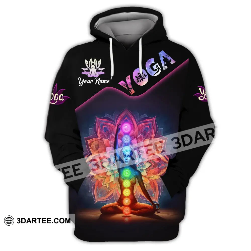 Unisex Shirt Custom Name Yoga Lover T-Shirt Gifts Hoodie / S T-Shirt