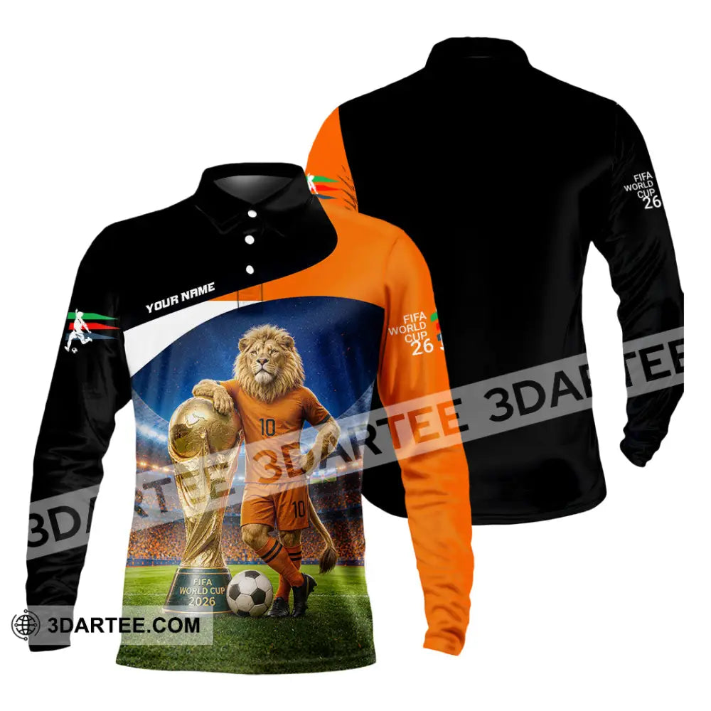 Unisex Shirt - Custom Netherlands World Cup 2026 Shirt - Long Sleeve Polo / S - T-shirt