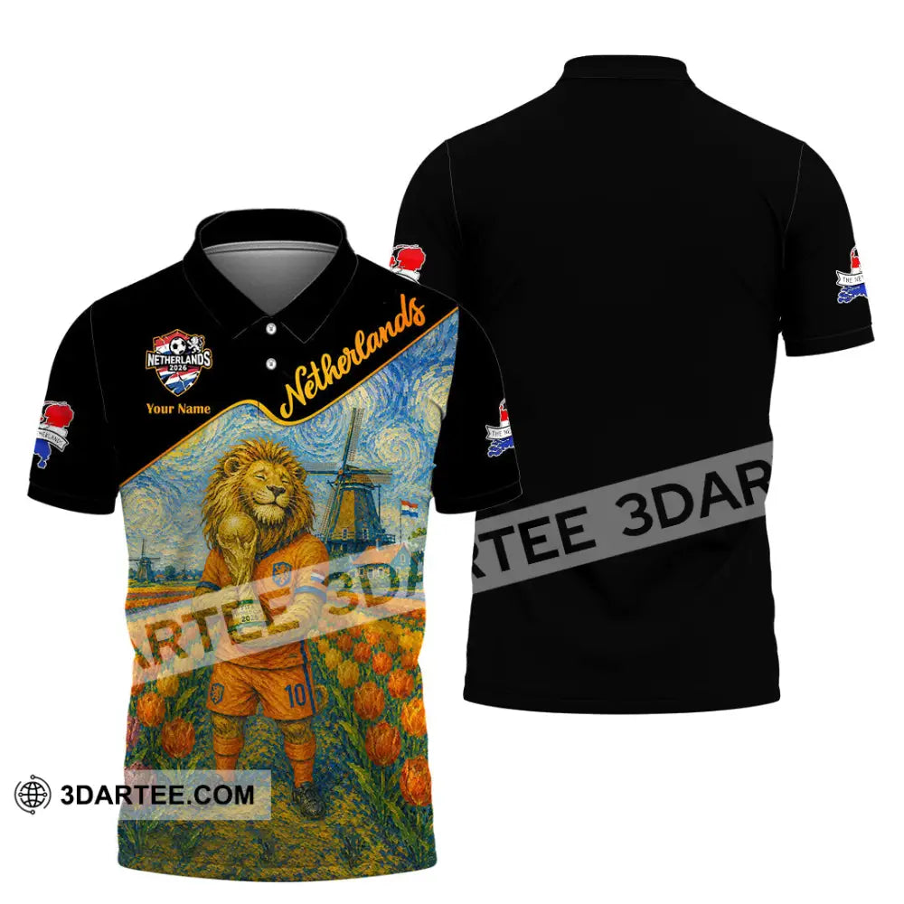Unisex Shirt - Custom Netherlands World Cup 2026 Shirt - Polo Shirt / S - T-shirt
