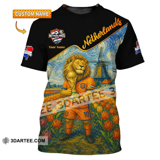 Unisex Shirt - Custom Netherlands World Cup 2026 Shirt - T-shirt