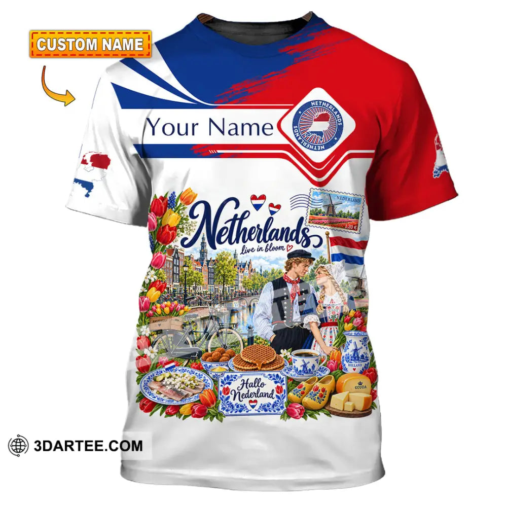 Unisex Shirt - Custom Netherlands Shirt - T-shirt