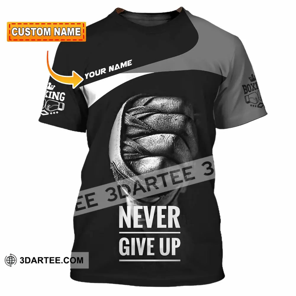 Unisex Shirt - Custom Never Give Up Shirt T-shirt