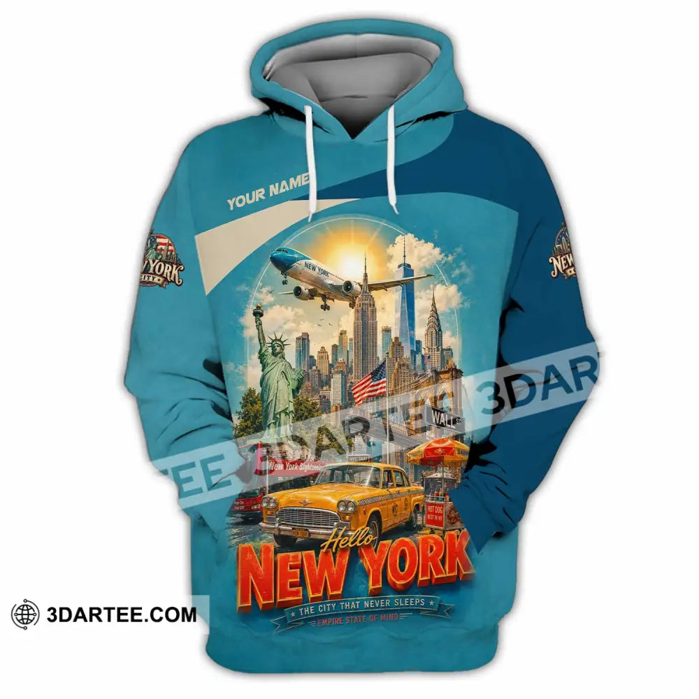 Unisex Shirt - Custom New York Shirt - Hoodie / S - T-shirt