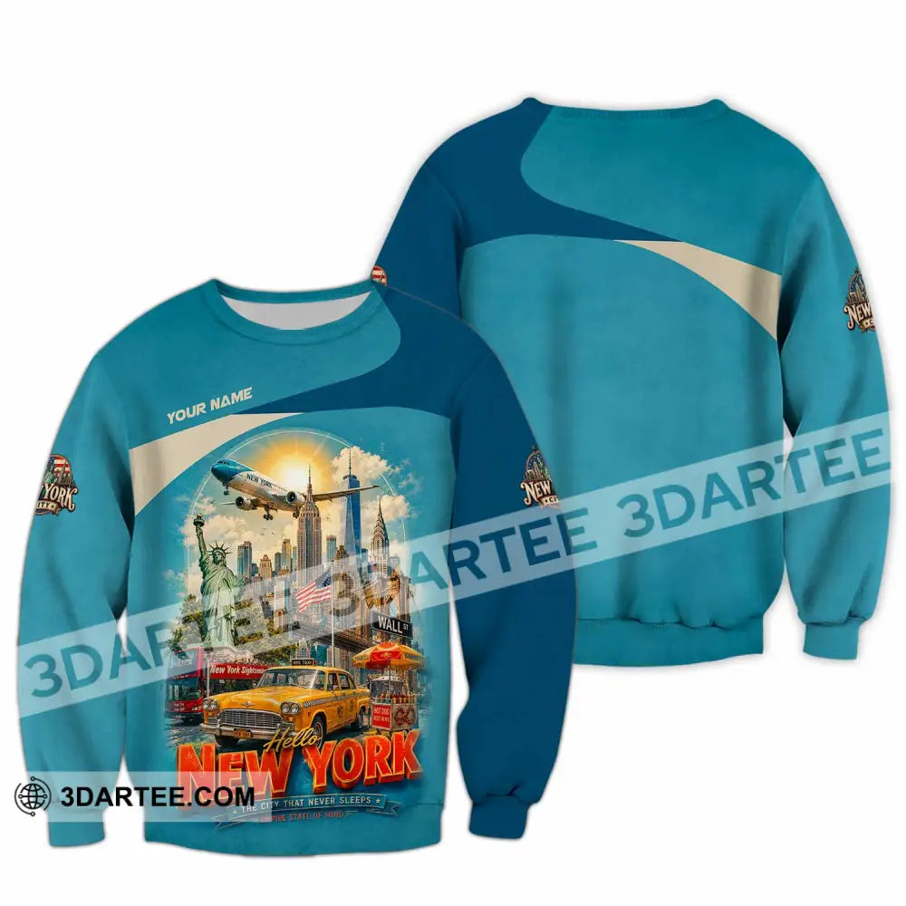 Unisex Shirt - Custom New York Shirt - Long Sleeve / S - T-shirt