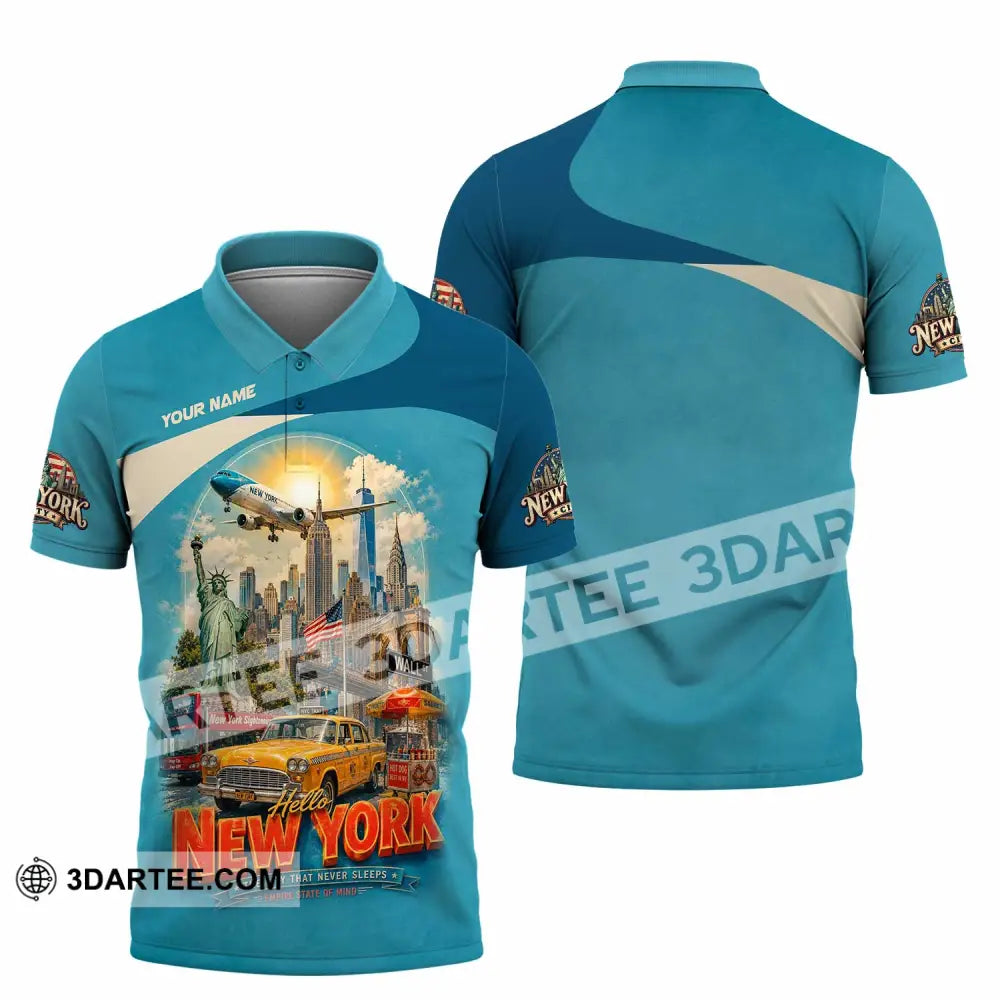 Unisex Shirt - Custom New York Shirt - Polo Shirt / S - T-shirt