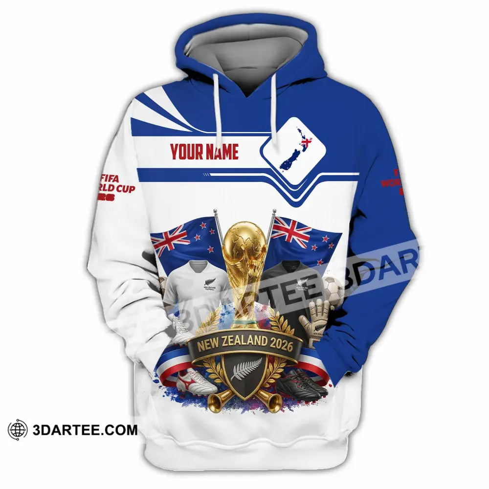 Unisex Shirt - Custom New Zealand World Cup 2026 Shirt - Hoodie / S - T-shirt