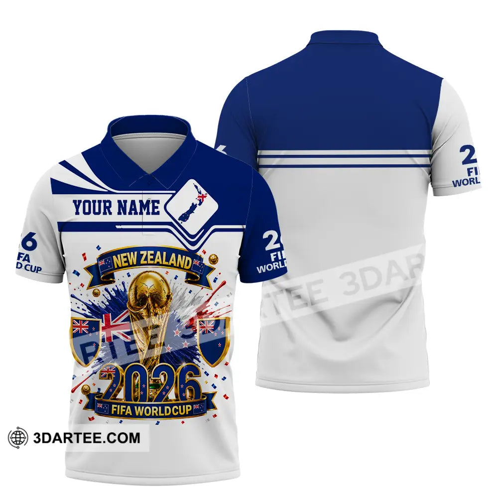 Unisex Shirt - Custom New Zealand World Cup 2026 Shirt - Polo Shirt / S - T-shirt