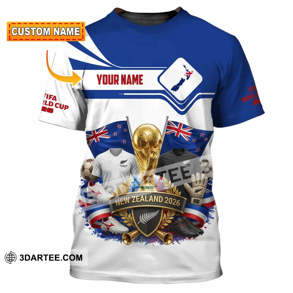 Unisex Shirt - Custom New Zealand World Cup 2026 Shirt - T-shirt