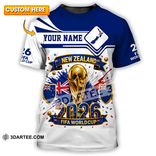 Unisex Shirt - Custom New Zealand World Cup 2026 Shirt - T-shirt