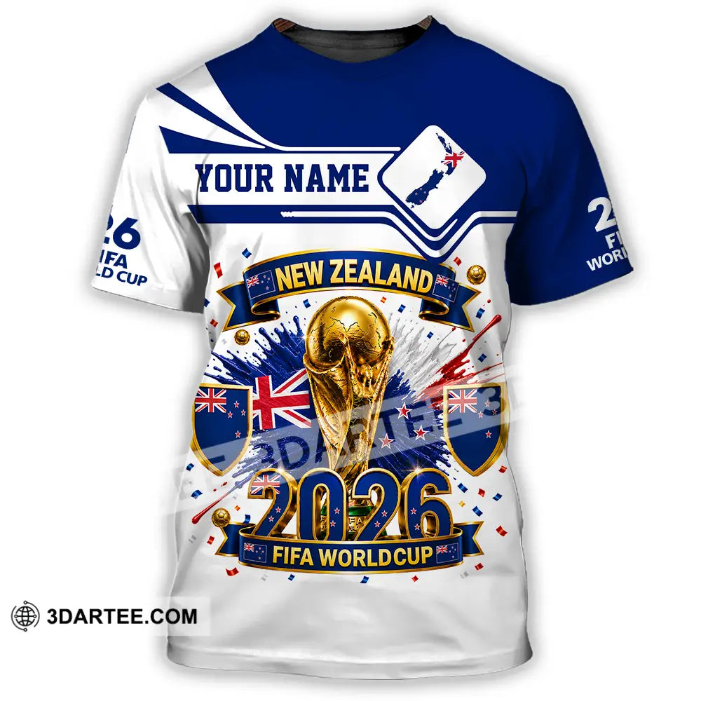 Unisex Shirt - Custom New Zealand World Cup 2026 Shirt - T-Shirt / S - T-shirt
