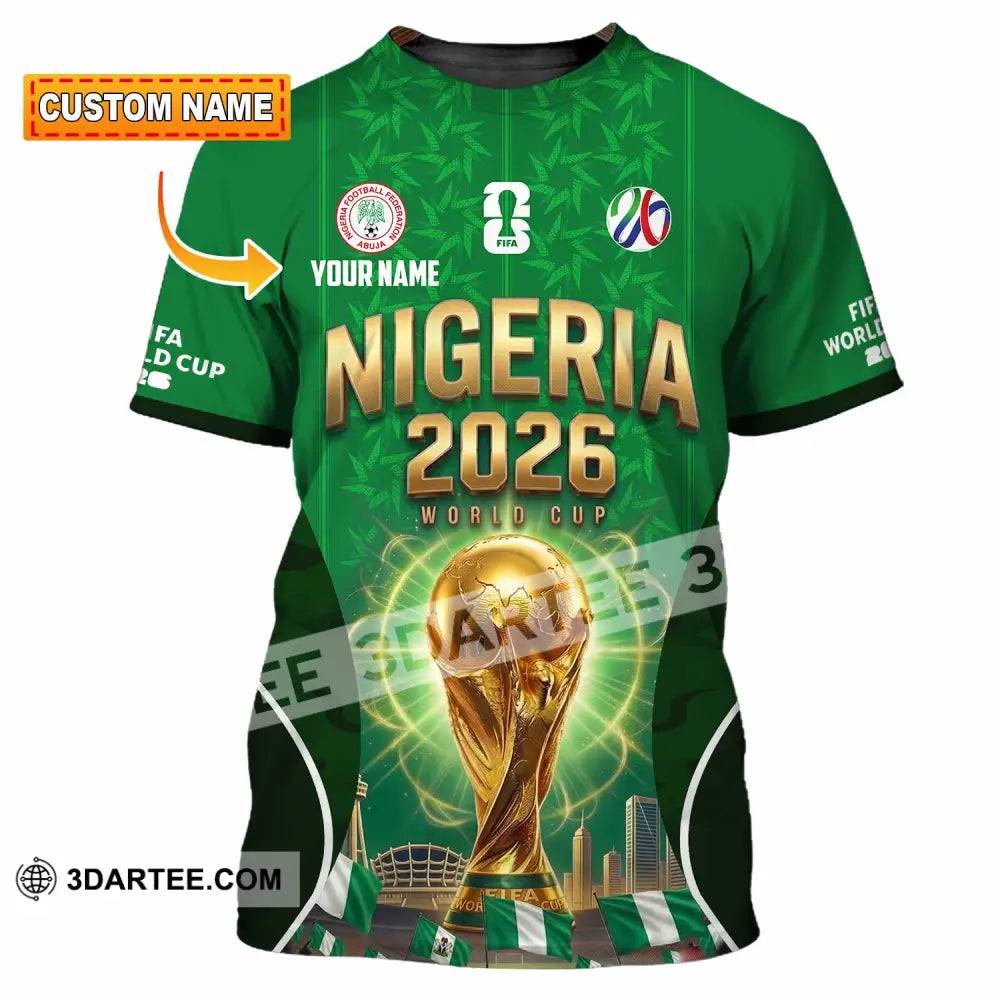 Unisex Shirt - Custom Nigeria World Cup 2026 Shirt - T-shirt