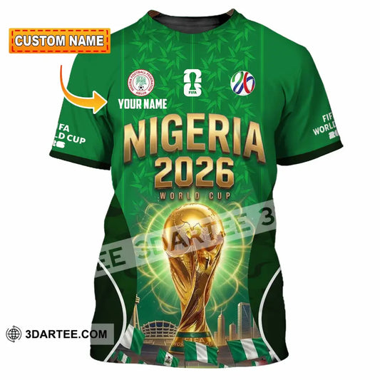 Unisex Shirt - Custom Nigeria World Cup 2026 Shirt - T-shirt