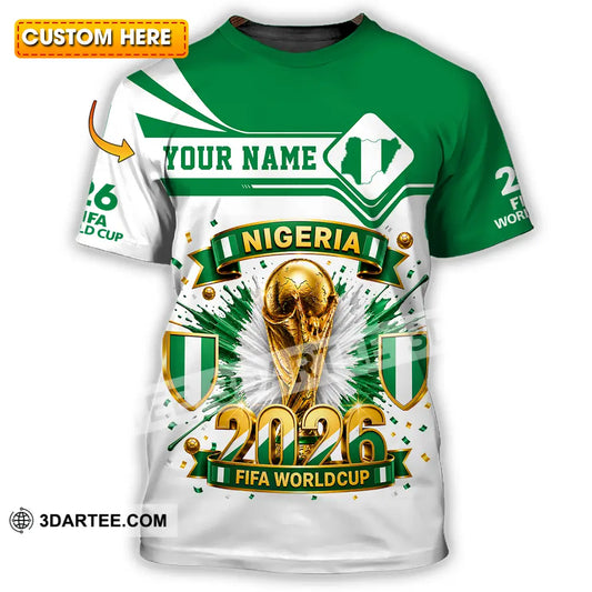 Unisex Shirt - Custom Nigeria World Cup 2026 Shirt - T-shirt