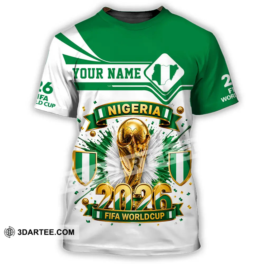 Unisex Shirt - Custom Nigeria World Cup 2026 Shirt - T-Shirt / S - T-shirt