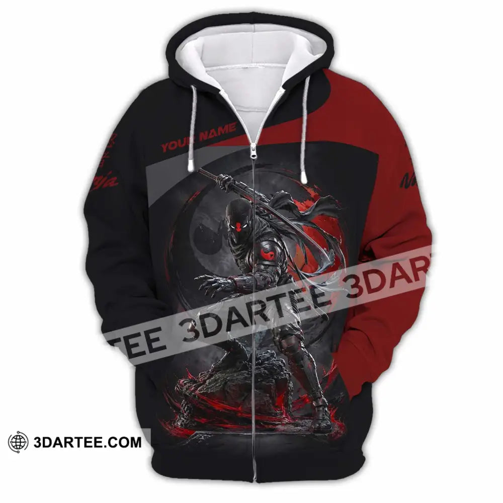 Unisex Shirt - Custom Ninja Shirt - Zipper Hoodie / S - T-shirt