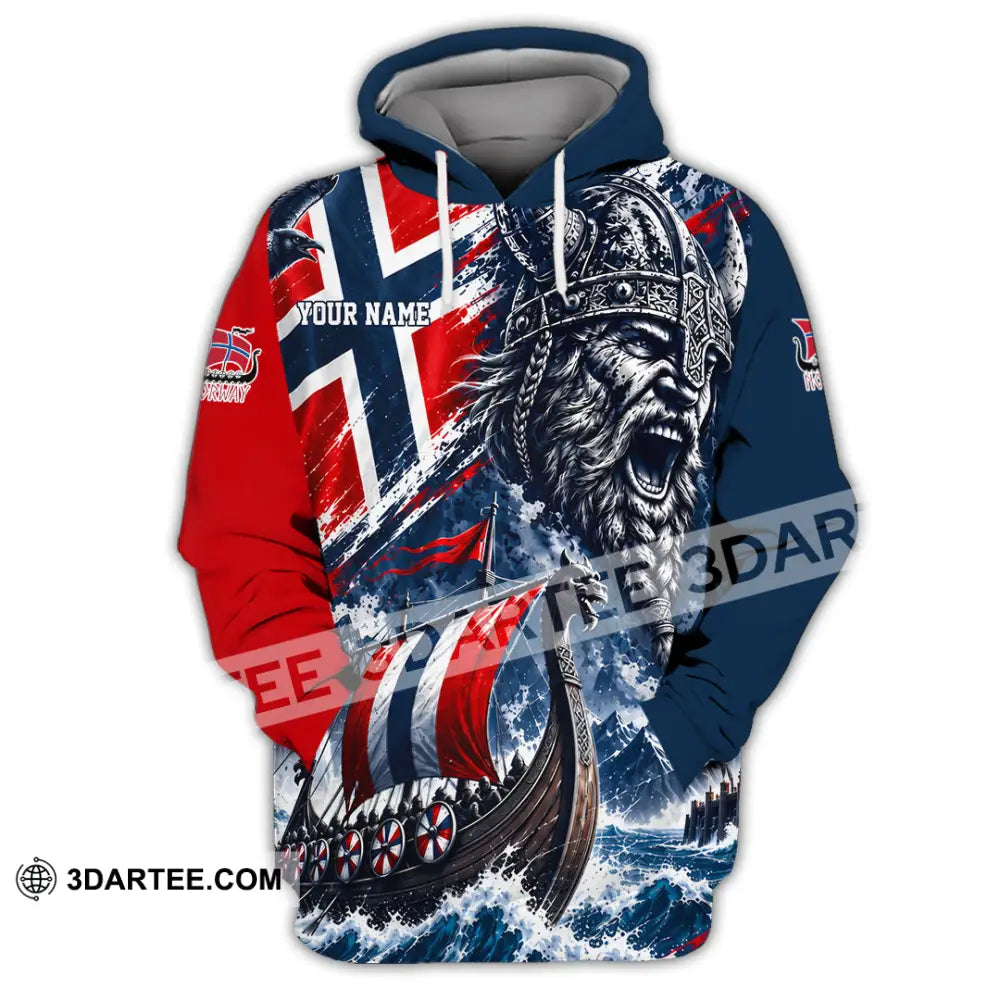 Unisex Shirt - Custom Norway Shirt - Hoodie / S - T-shirt