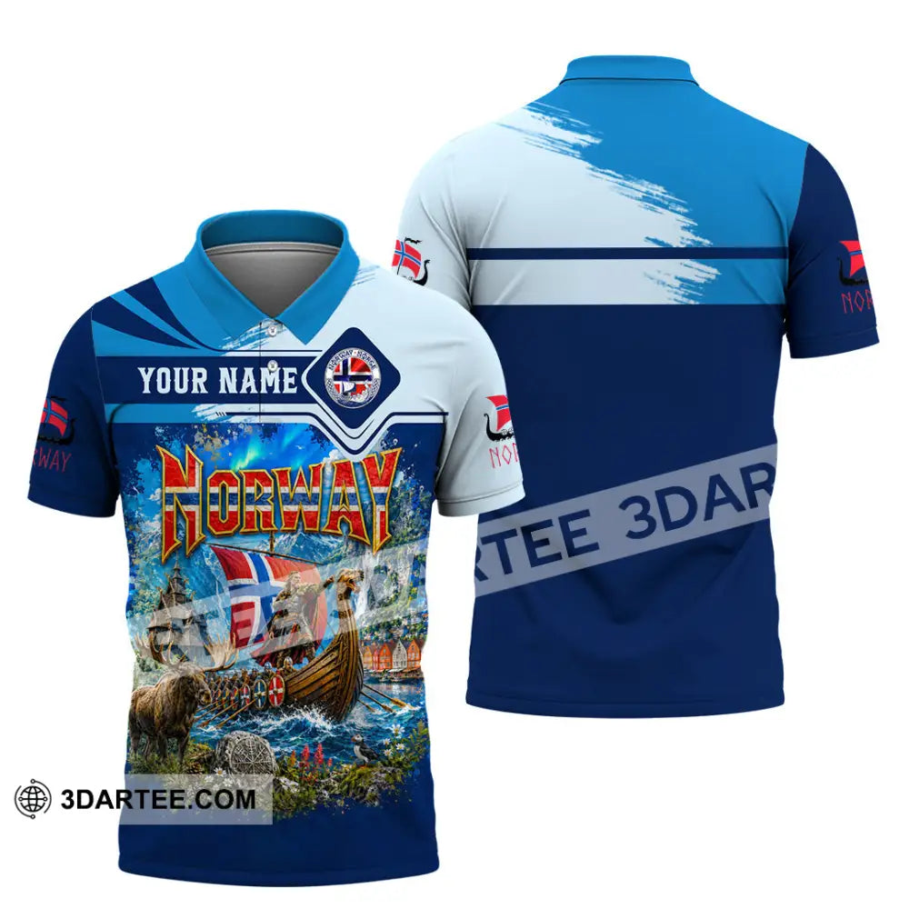 Unisex Shirt - Custom Norway Shirt - Polo Shirt / S - T-shirt