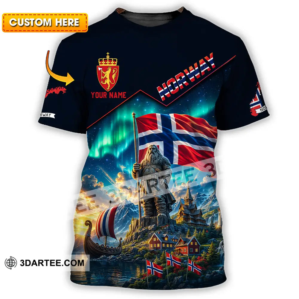 Unisex Shirt - Custom Norway Shirt - T-shirt