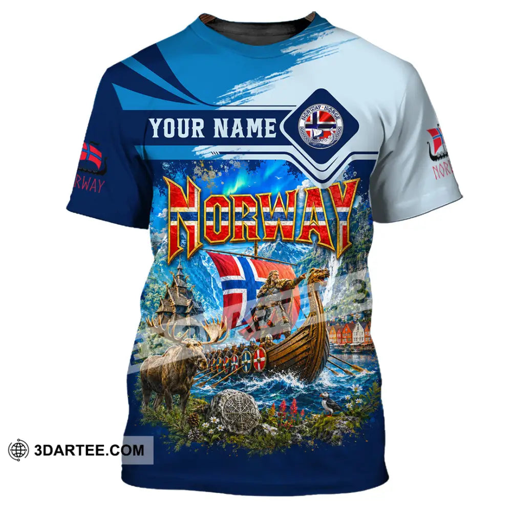 Unisex Shirt - Custom Norway Shirt - T-Shirt / S - T-shirt