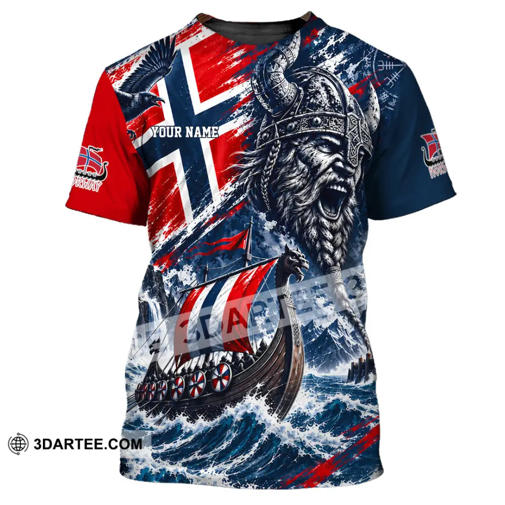 Unisex Shirt - Custom Norway Shirt - T-Shirt / S - T-shirt