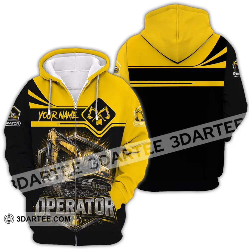 Unisex Shirt - Custom Operator Shirt - Zipper Hoodie / S - T-shirt