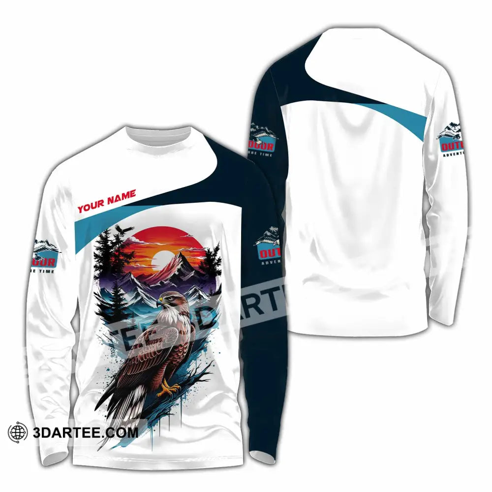 Unisex Shirt - Custom Outdoor Adventure Time 3D Shirt Long Sleeve Shirt / S T-shirt