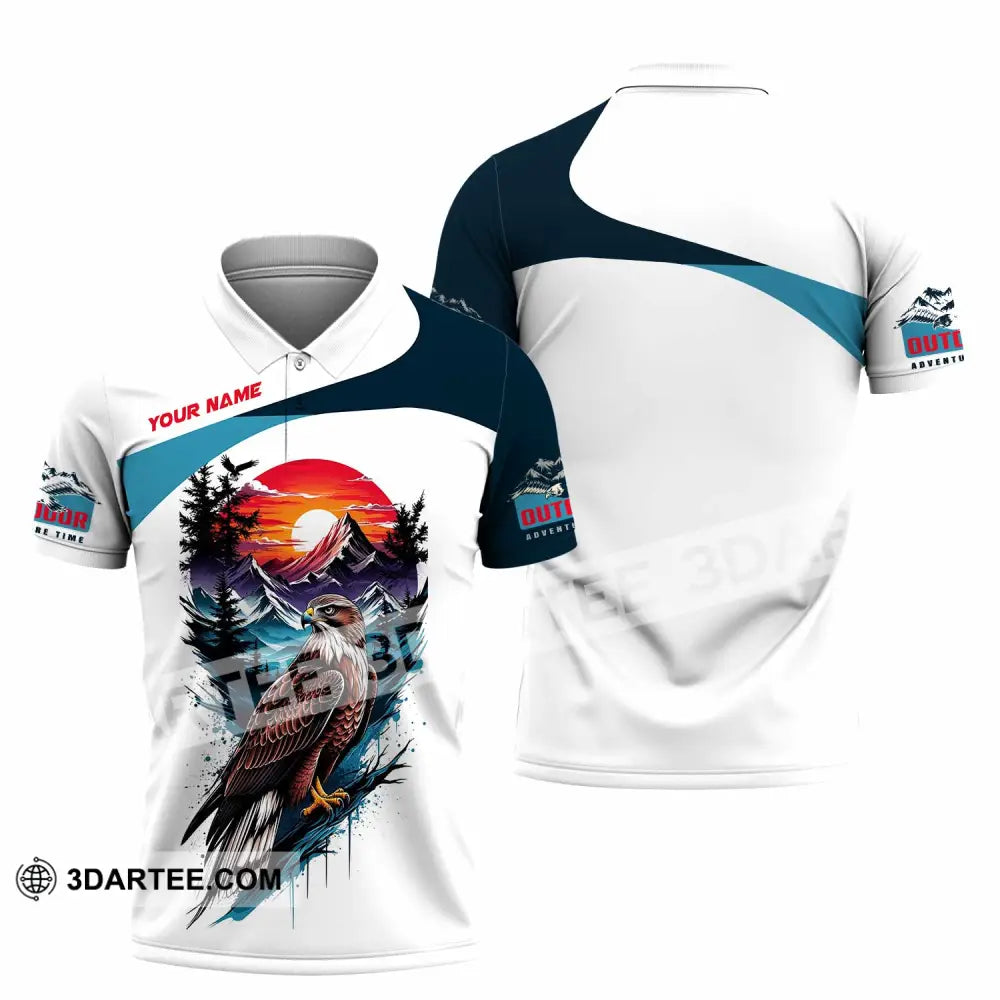 Unisex Shirt - Custom Outdoor Adventure Time 3D Shirt Polo Shirt / S T-shirt