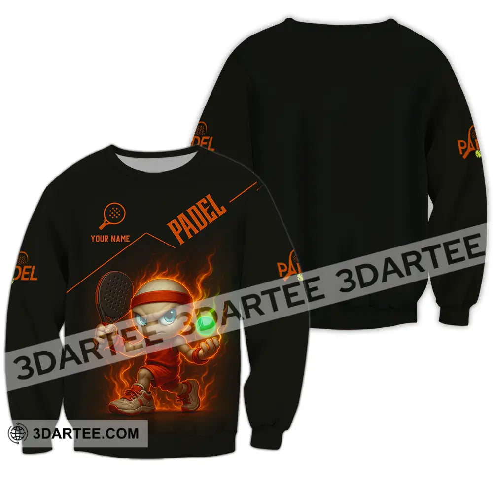 Unisex Shirt - Custom Padel Shirt Long Sleeve / S T-shirt