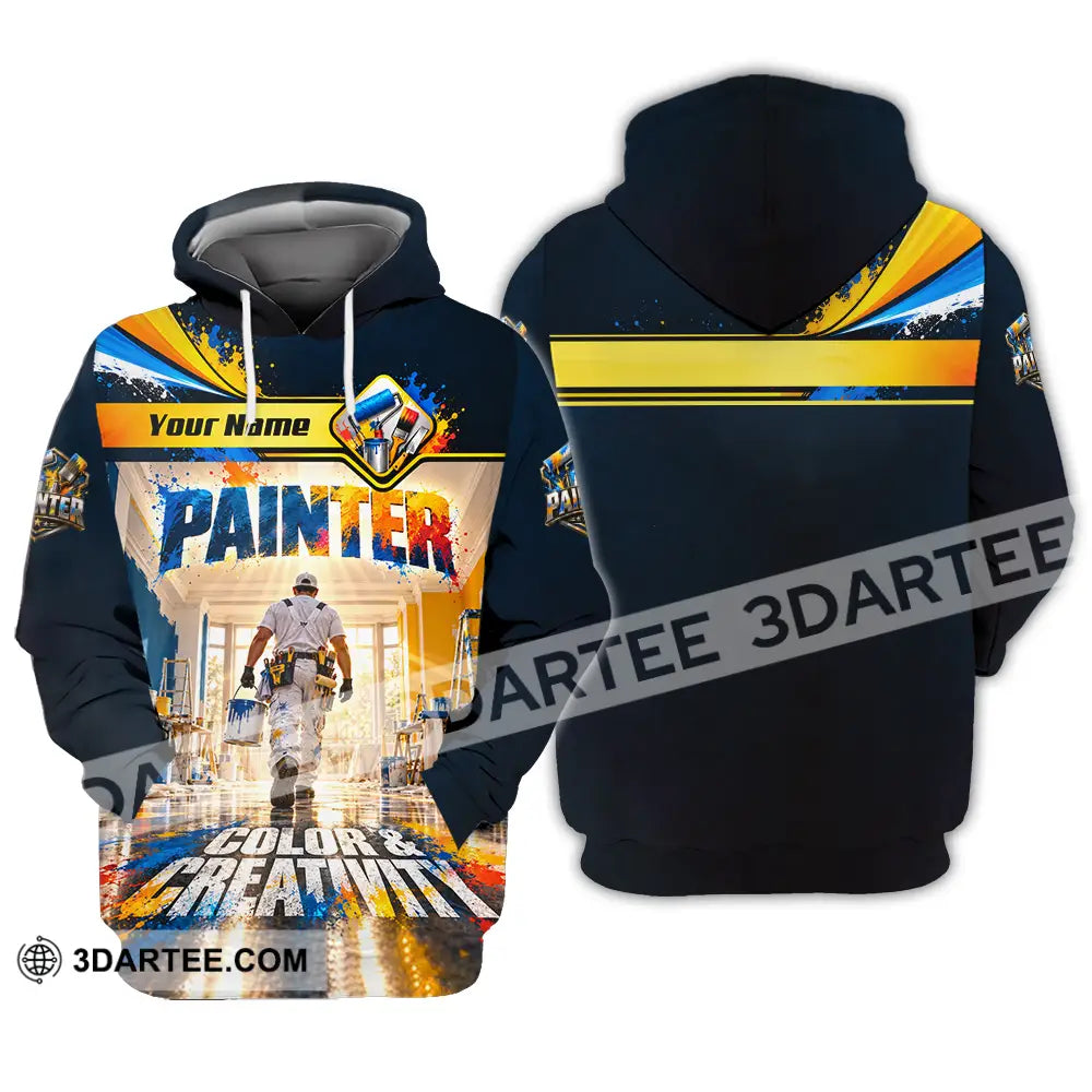 Unisex Shirt - Custom Painter Shirt - Hoodie / S - T-shirt