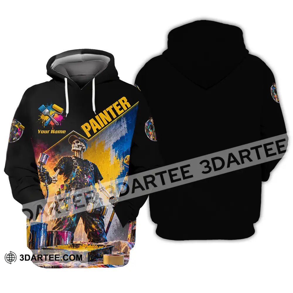 Unisex Shirt - Custom Painter Shirt - Hoodie / S - T-shirt