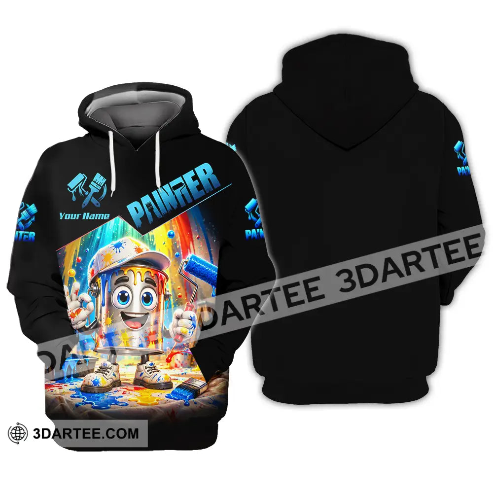 Unisex Shirt - Custom Painter Shirt - Hoodie / S - T-shirt