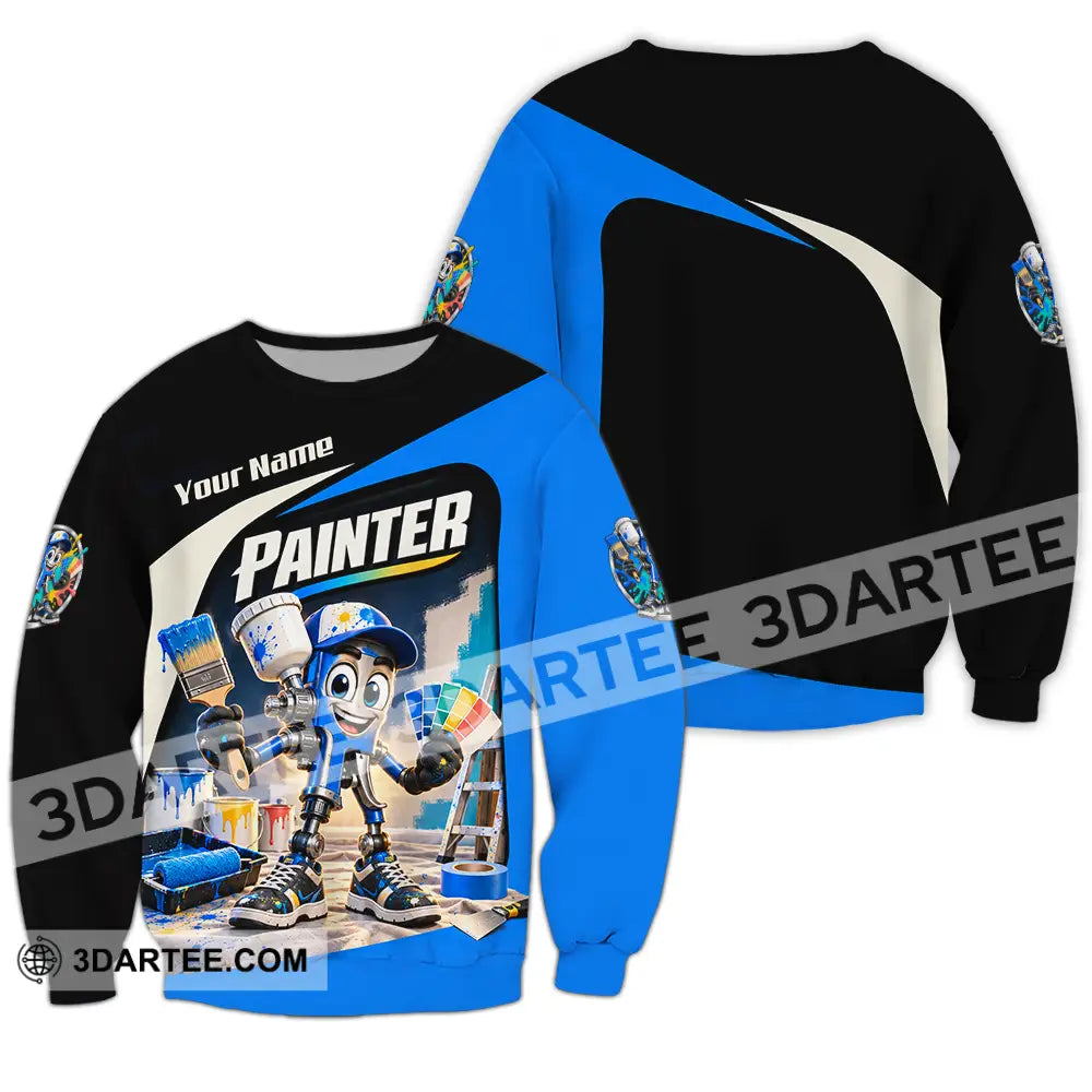 Unisex Shirt - Custom Painter Shirt - Long Sleeve / S - T-shirt
