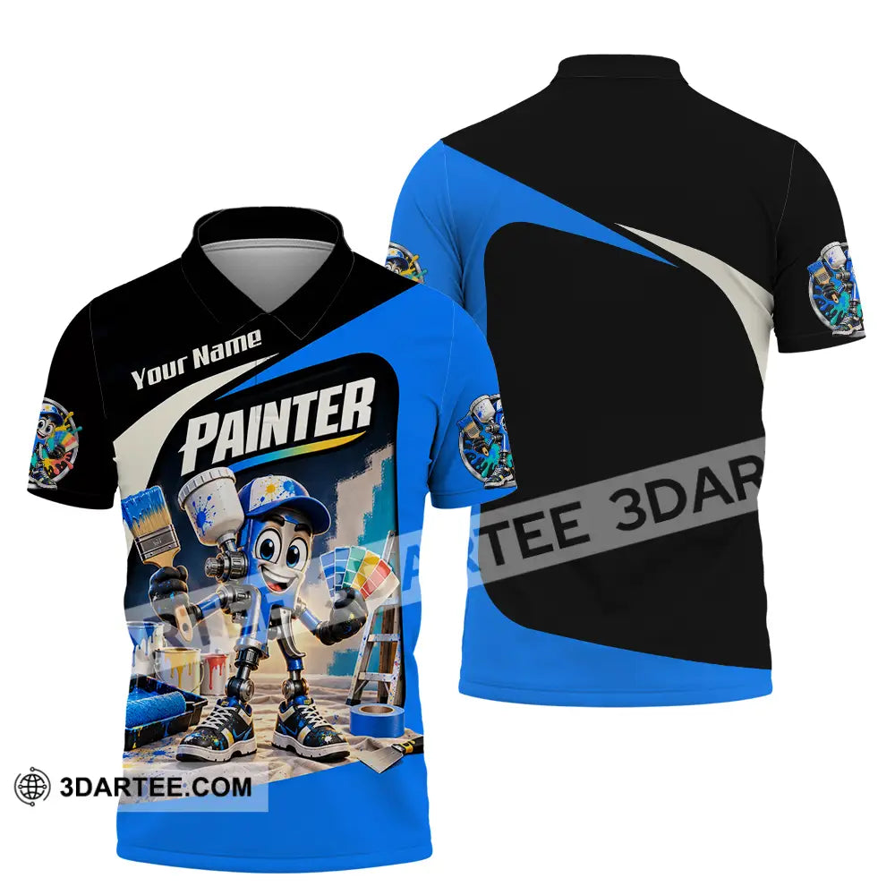 Unisex Shirt - Custom Painter Shirt - Polo Shirt / S - T-shirt