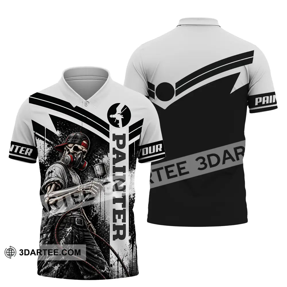 Unisex Shirt - Custom Painter Shirt - Polo Shirt / S - T-shirt