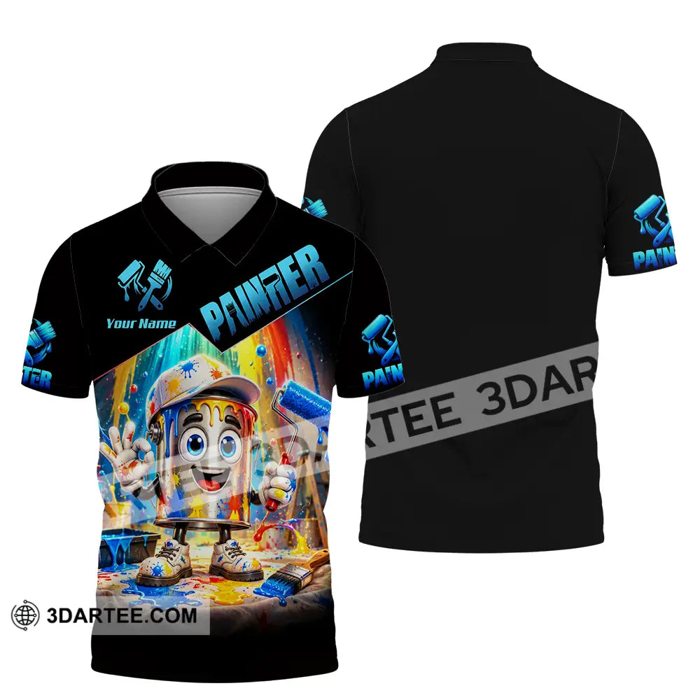 Unisex Shirt - Custom Painter Shirt - Polo Shirt / S - T-shirt