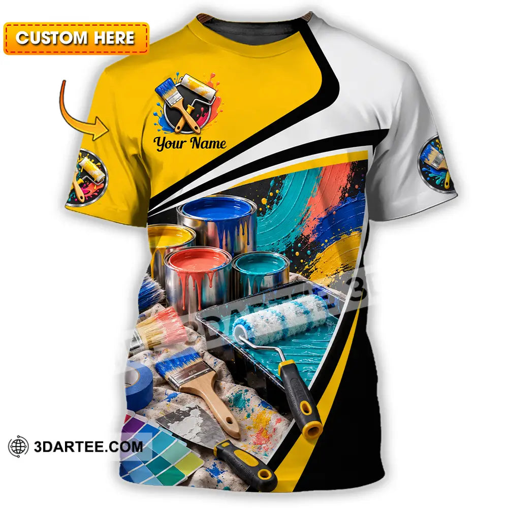 Unisex Shirt - Custom Painter Shirt - T-shirt