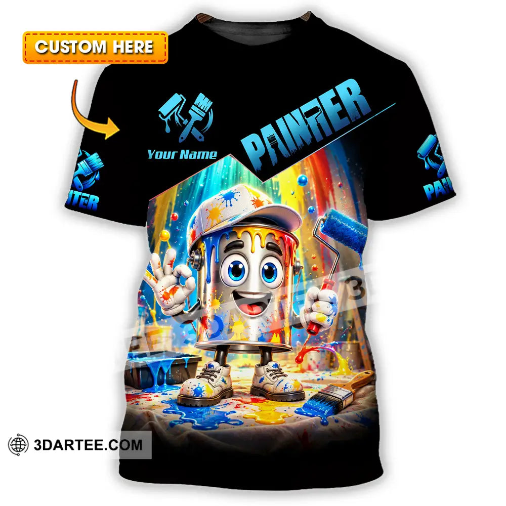 Unisex Shirt - Custom Painter Shirt - T-shirt
