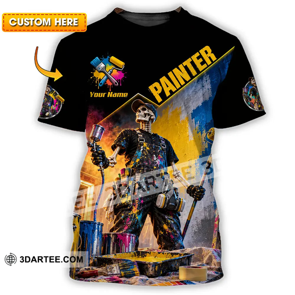 Unisex Shirt - Custom Painter Shirt - T-shirt