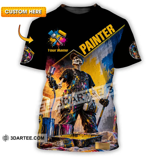 Unisex Shirt - Custom Painter Shirt - T-shirt
