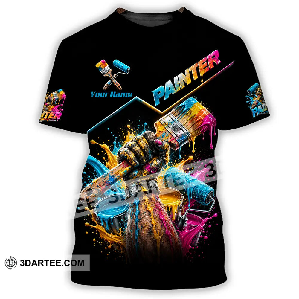 Unisex Shirt - Custom Painter Shirt - T-Shirt / S - T-shirt