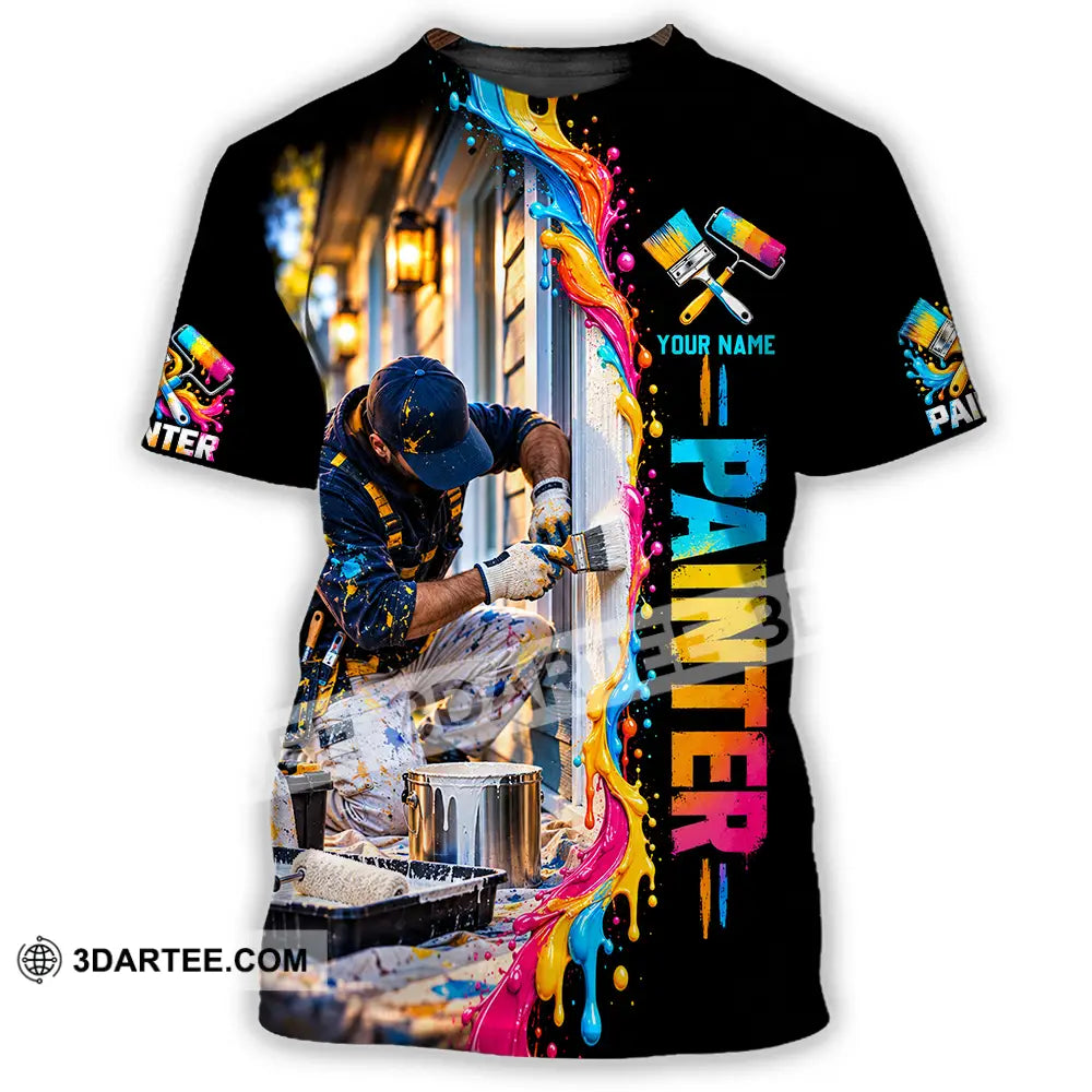 Unisex Shirt - Custom Painter Shirt - T-Shirt / S - T-shirt