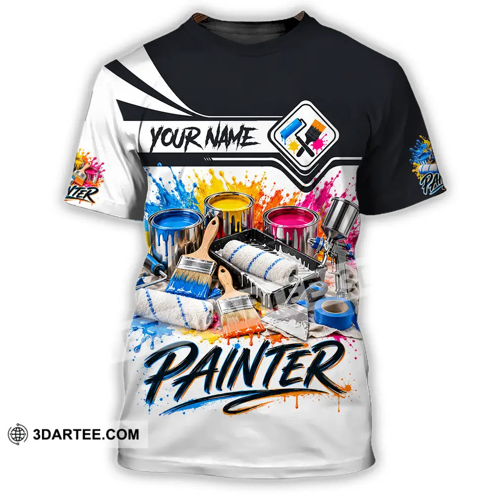 Unisex Shirt - Custom Painter Shirt - T-Shirt / S - T-shirt