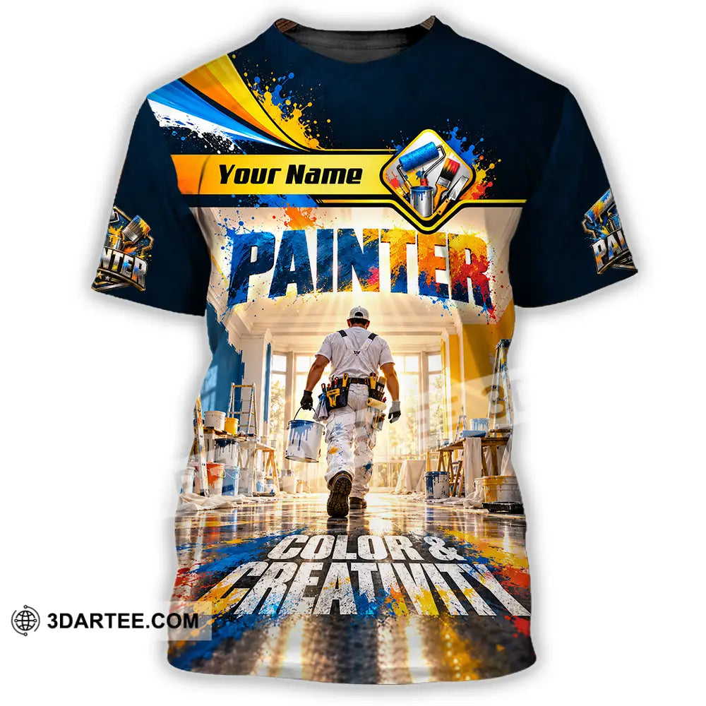 Unisex Shirt - Custom Painter Shirt - T-Shirt / S - T-shirt