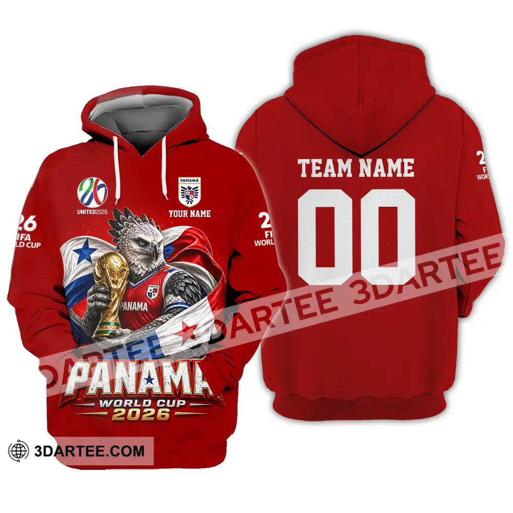 Unisex Shirt - Custom Panama World Cup 2026 3D Shirt - Hoodie / S - T-shirt